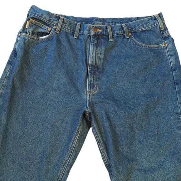 Carhartt Flannel Lined Relaxed Fit Jeans Size 44 - Picture 4 of 10